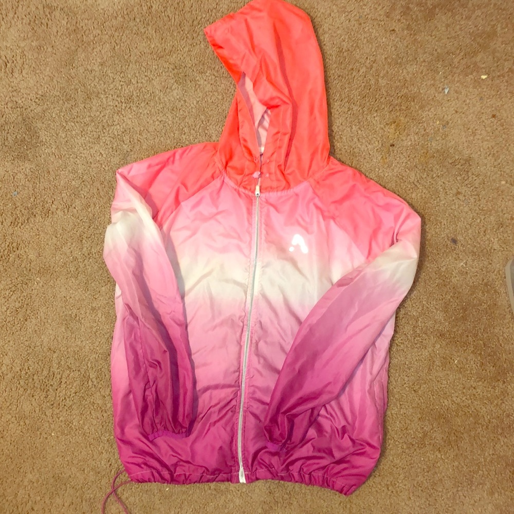 Rain tie up jacket